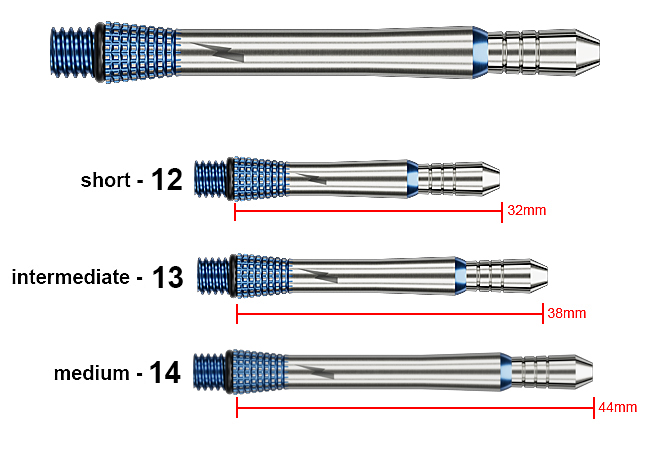 TARGET Phil Taylor Power Gx2 Titanium Shafts