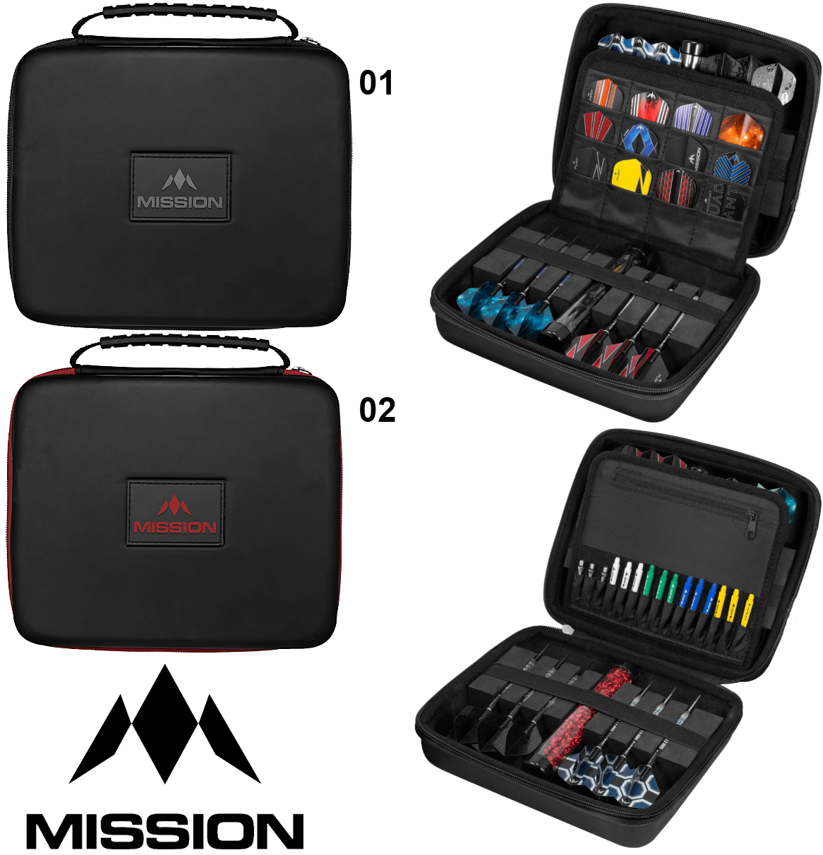 MISSION Freedom Luxor Darts Case
