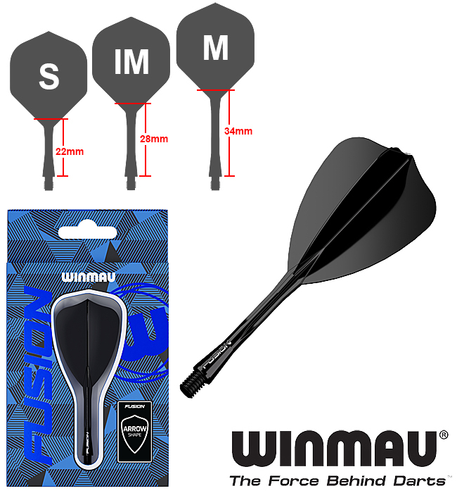 WINMAU Fusion F/S Black Arrow