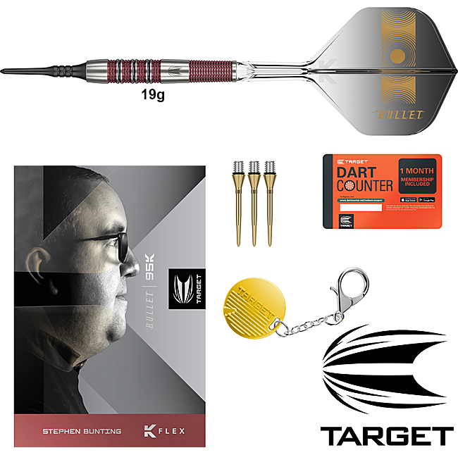 TARGET Stephen Bunting 95K 95% Soft 19g