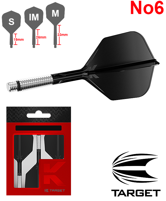 TARGET K-Shift Flight Black No6
