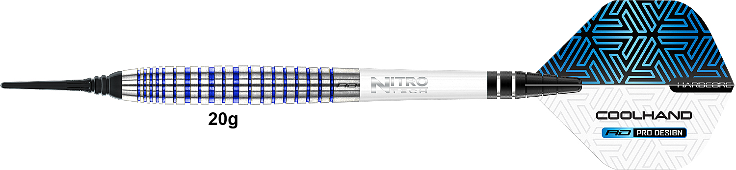 RD Luke Humphries TX3 Cool Blue Soft 20g