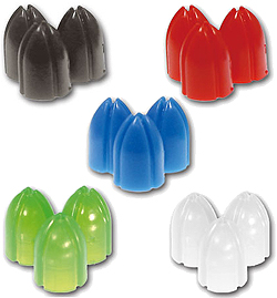 L-STYLE Shell Lock Ring 6 Stück