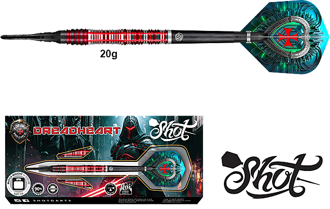 SHOT Future Knights Dreadheart 90% Soft 20g