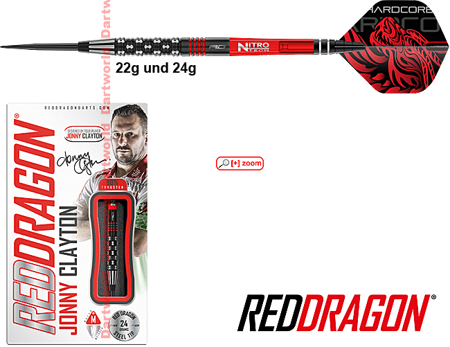 RED DRAGON Jonny Clayton Premier League Special Edition