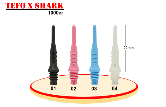 Tefo-X Shark 1000er Pack