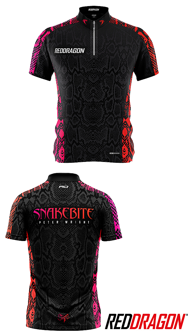 RED DRAGON Peter Wright 50 Years Limited Shirt