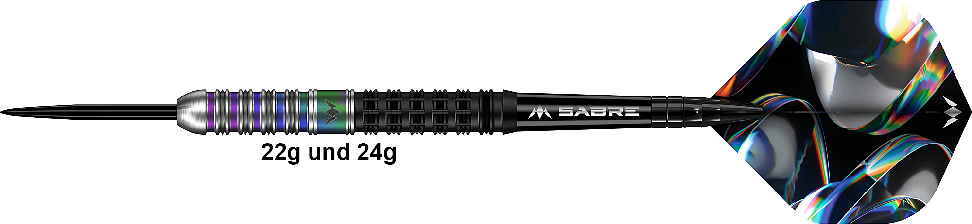 MISSION Iridian Black/Coral 90%