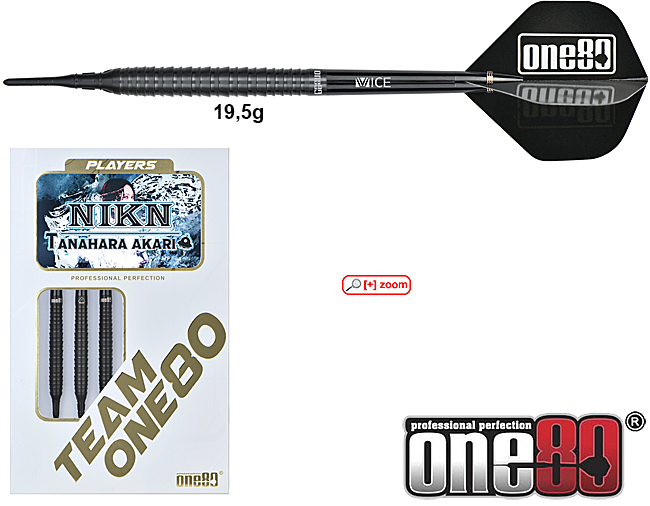 ONE80 Akari Tanahara Sign. Black 90% Soft 19,5g