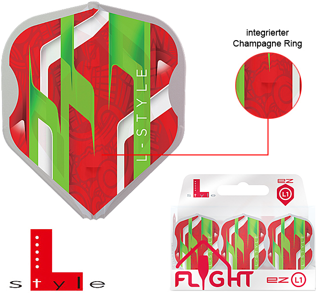 L-STYLE L1EZ Standard Mamo Series Red - CLW