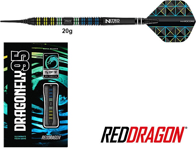 RED DRAGON Dragonfly 95 Black Parallel 95% Soft 20g