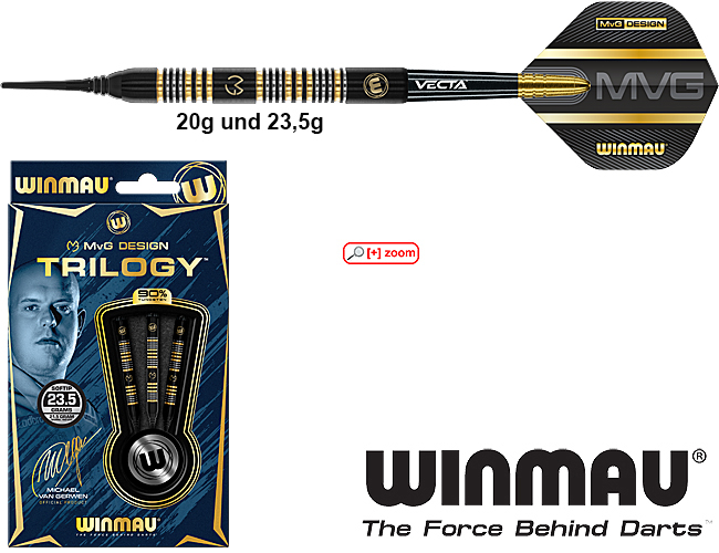 WINMAU MvG Trilogy 90% Soft 20g