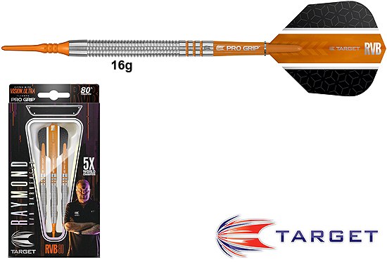 RÜCKLÄUFER: TARGET 8ZERO Raymond van Barneveld Soft16g