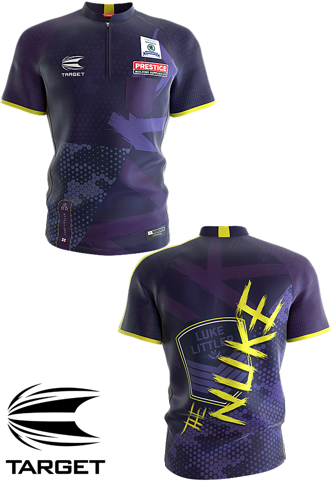 TARGET CP Collarless Shirt Luke Littler 2024 Größe: 3XL