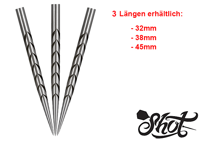 SHOT Tribal Weapon Points Silver