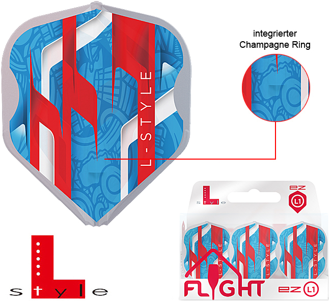 L-STYLE L1EZ Standard Mamo Series Blue - CLW