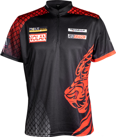 RED DRAGON Jonny Clayton Tour Shirt 2XL
