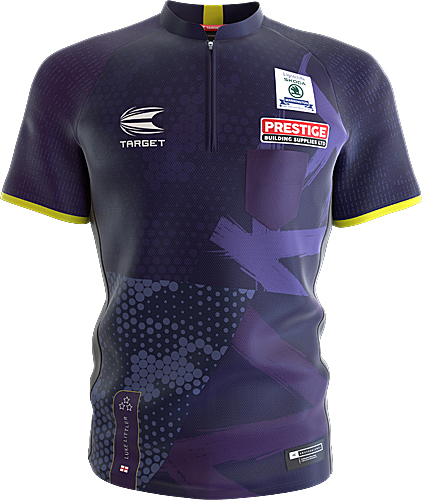 TARGET CP Collarless Shirt Luke Littler 2024 Größe: 3XL