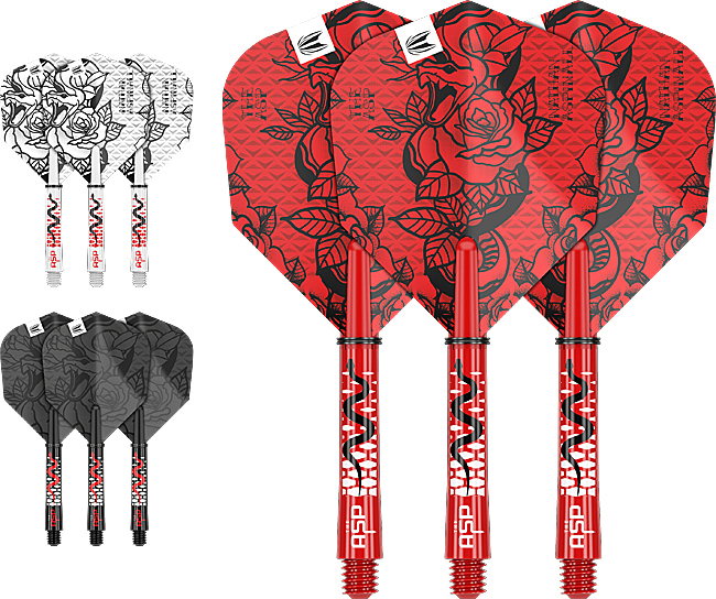 TARGET Aspinall INK Flight + Shaft Kit Medium