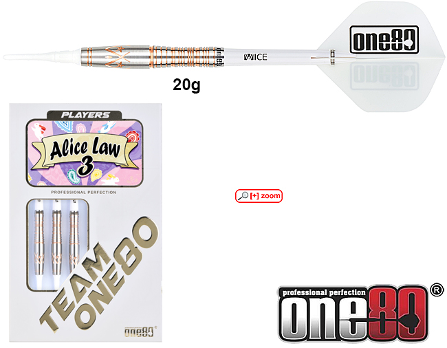 ONE80 Alice Law III Rosegold 90% Soft 20g