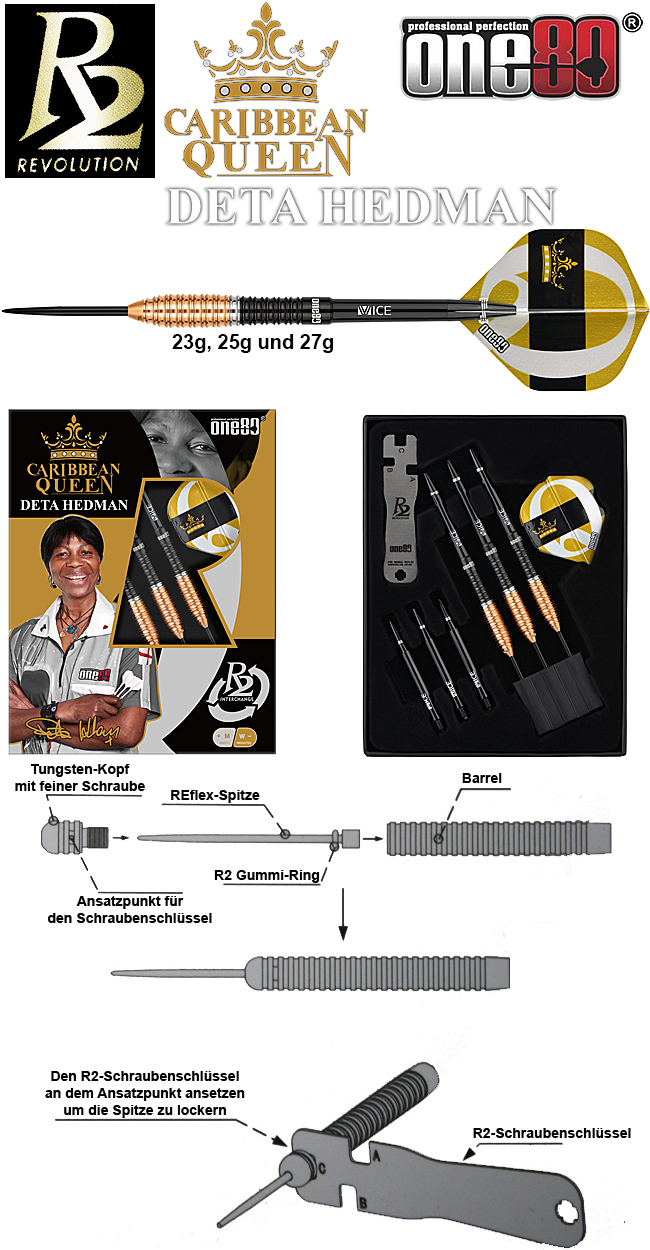 ONE80 Deta Hedman Signature V3 90%