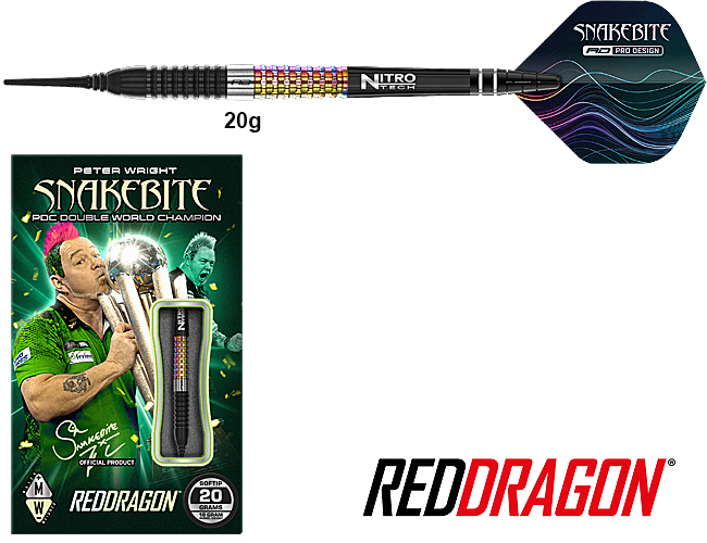 RED DRAGON Peter Wright Corra 90% Soft 20g