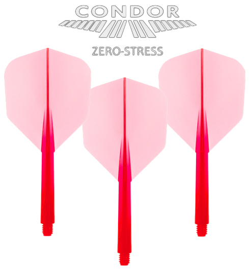 CONDOR Zero Stress Flights Clear Red Small