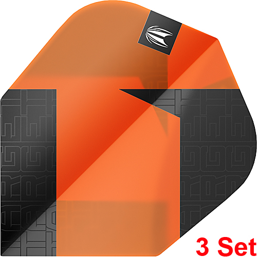 TARGET Tag Black/Orange 3 Set No6 Flights