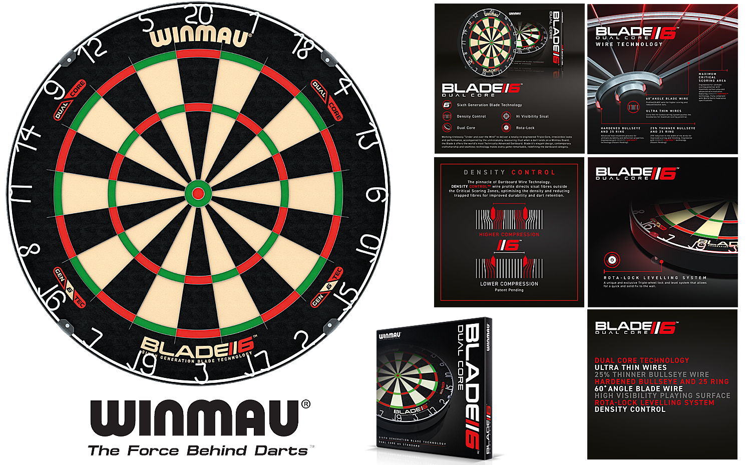 WINMAU Blade 6 Dual Core