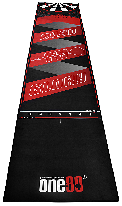 ONE80 Poly Dart Mat Glory 70 x 310cm