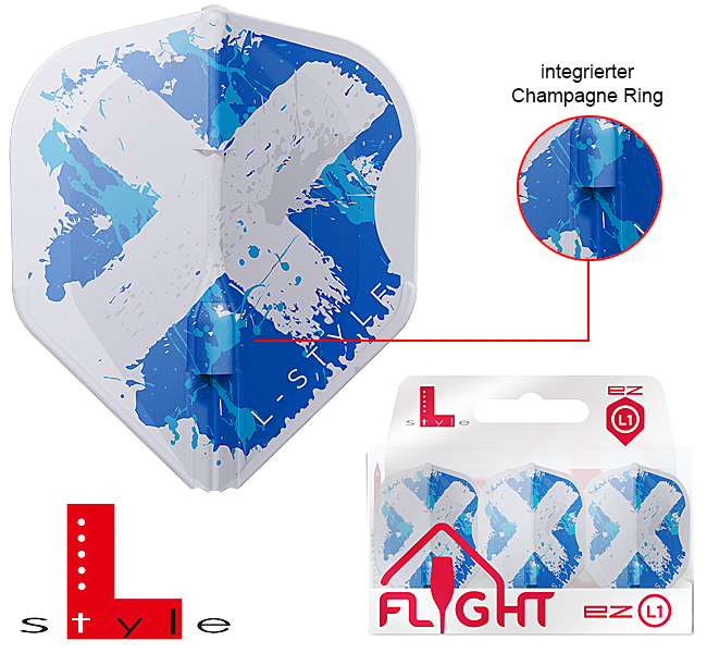 L-STYLE L1 EZ Standard Lorraine Hyde Clear White