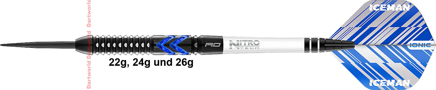 RED DRAGON Gerwyn Price Blue Ice SE 90%