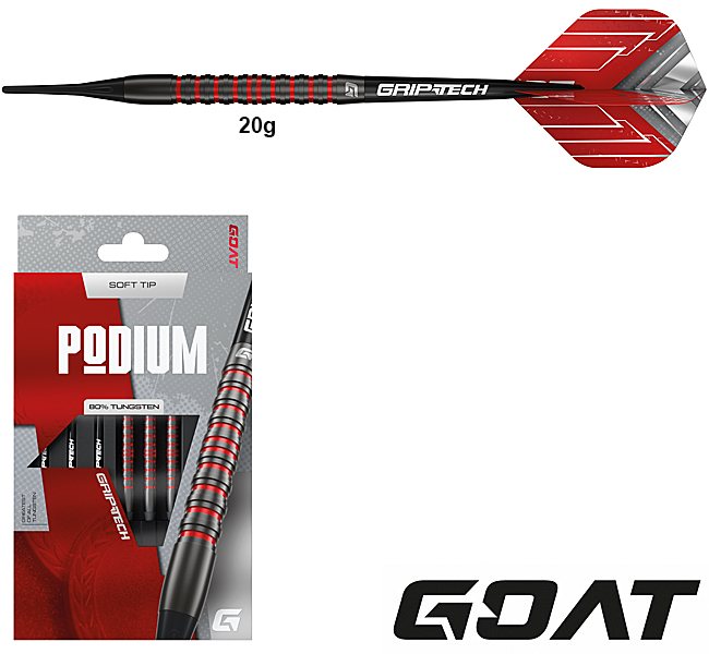 GOAT Podium Black 80% Soft 20g