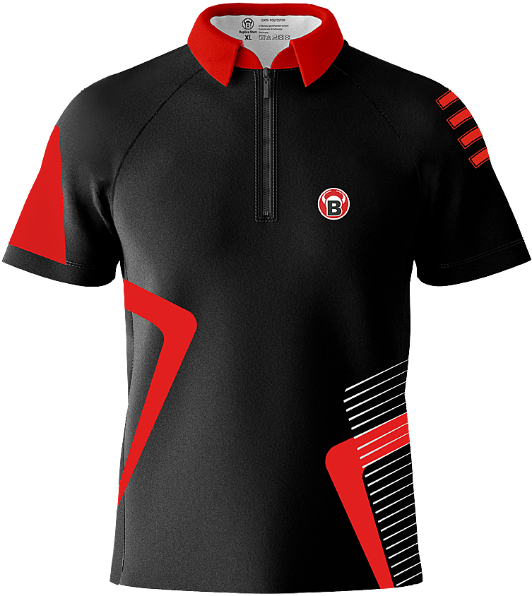 BULLS Team Dartshirt Red