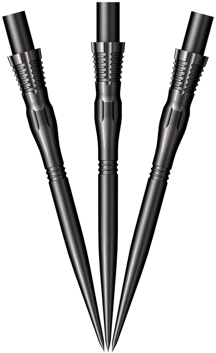 SHOT Cone Steel Tip Points Scallop 35mm