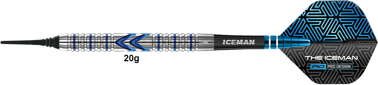 RD Gerwyn Price Iceman Midnight Edt. Soft 20g
