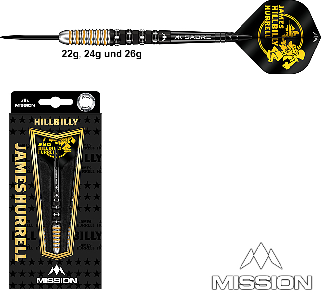 MISSION James Hurrell V2 Black/Yellow