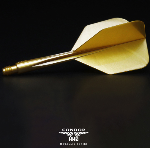 CONDOR AXE Flights Metallic Gold Small