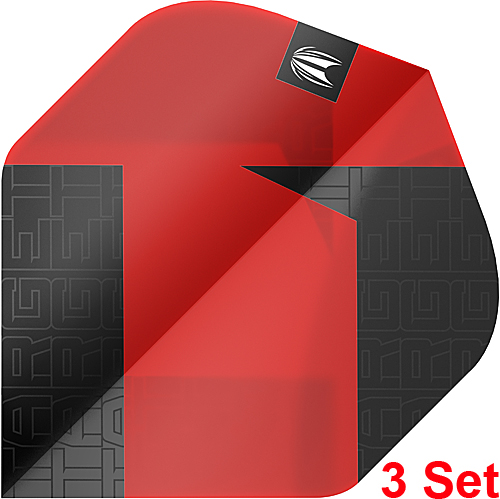 TARGET Tag Black/Red 3 Set No2 Flight