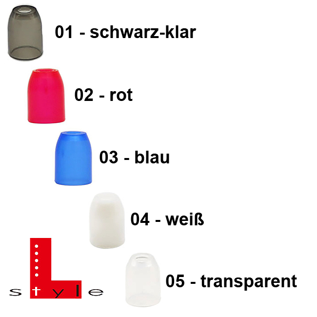 L-STYLE Plastic Champagne Ring 6 Stück