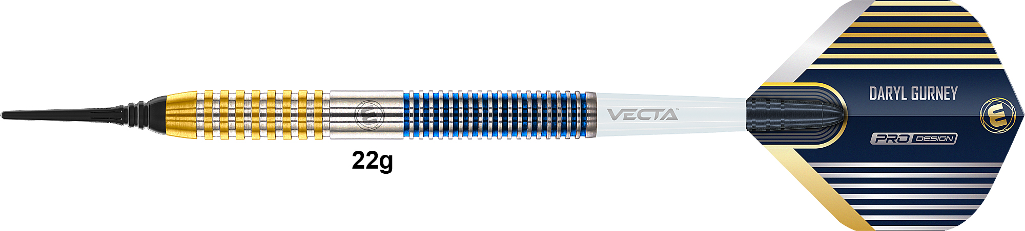WINMAU Daryl Gurney SC 1.0 Series 90% Soft