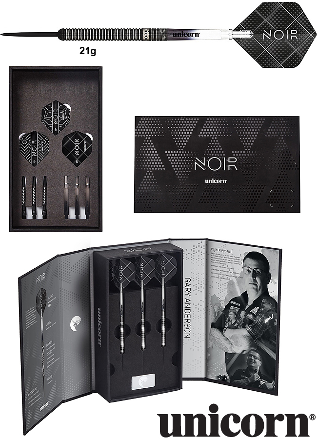 RÜCKLÄUFER: UNICORN Gary Anderson Phase 3 NOIR 21g