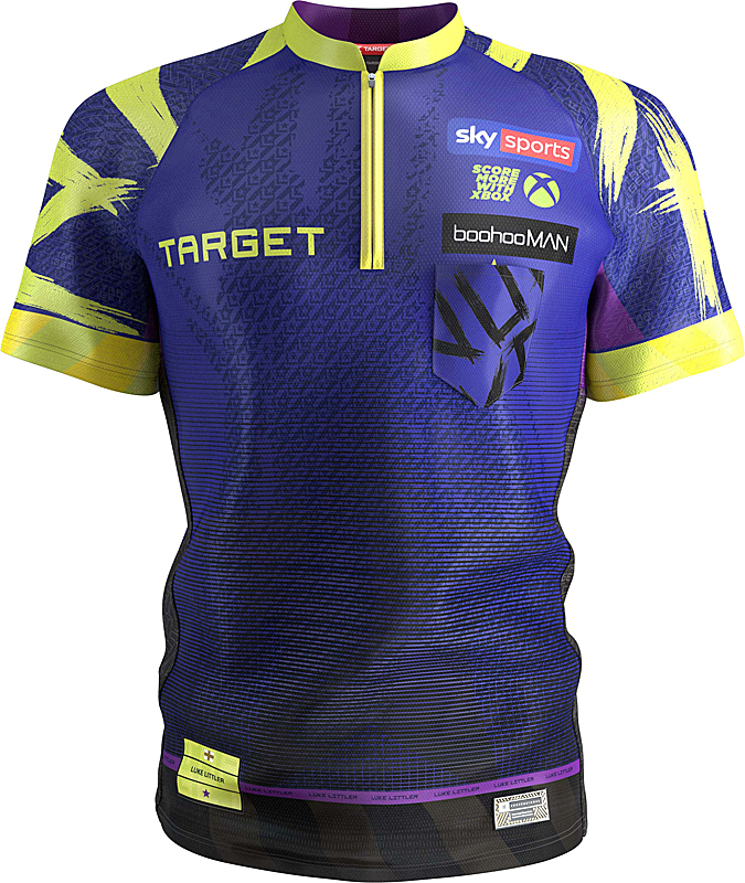 TARGET Shirt Luke Littler 2026 Kindergrößen