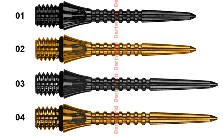 TARGET Titanium Conversion Grooved Points (black, gold)