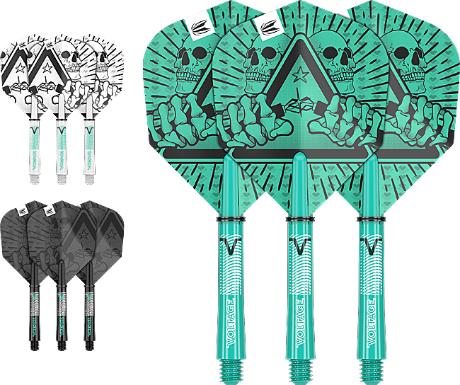 TARGET Cross INK Flight + Shaft Kit Größe S