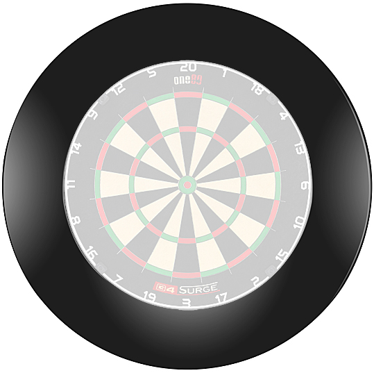 ONE80 Plain PU Surround Black einteilig