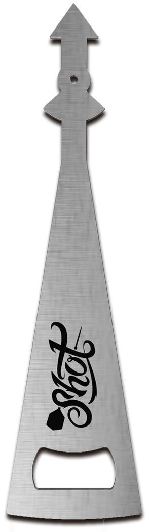 SHOT Dartboard Level Bottle Opener Tool