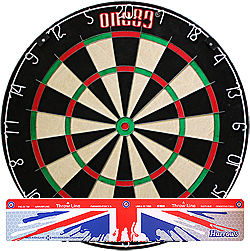 ONE80 Gladiator 3 plus  + HARROWS Heavy Duty Abwurflinie