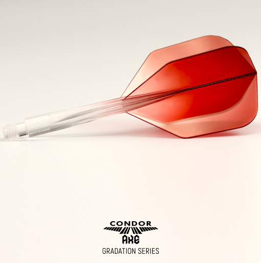 CONDOR AXE Flights Clear/Red Small