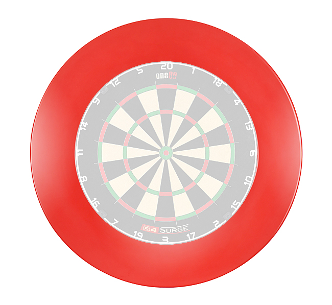 ONE80 Plain PU Surround Red einteilig